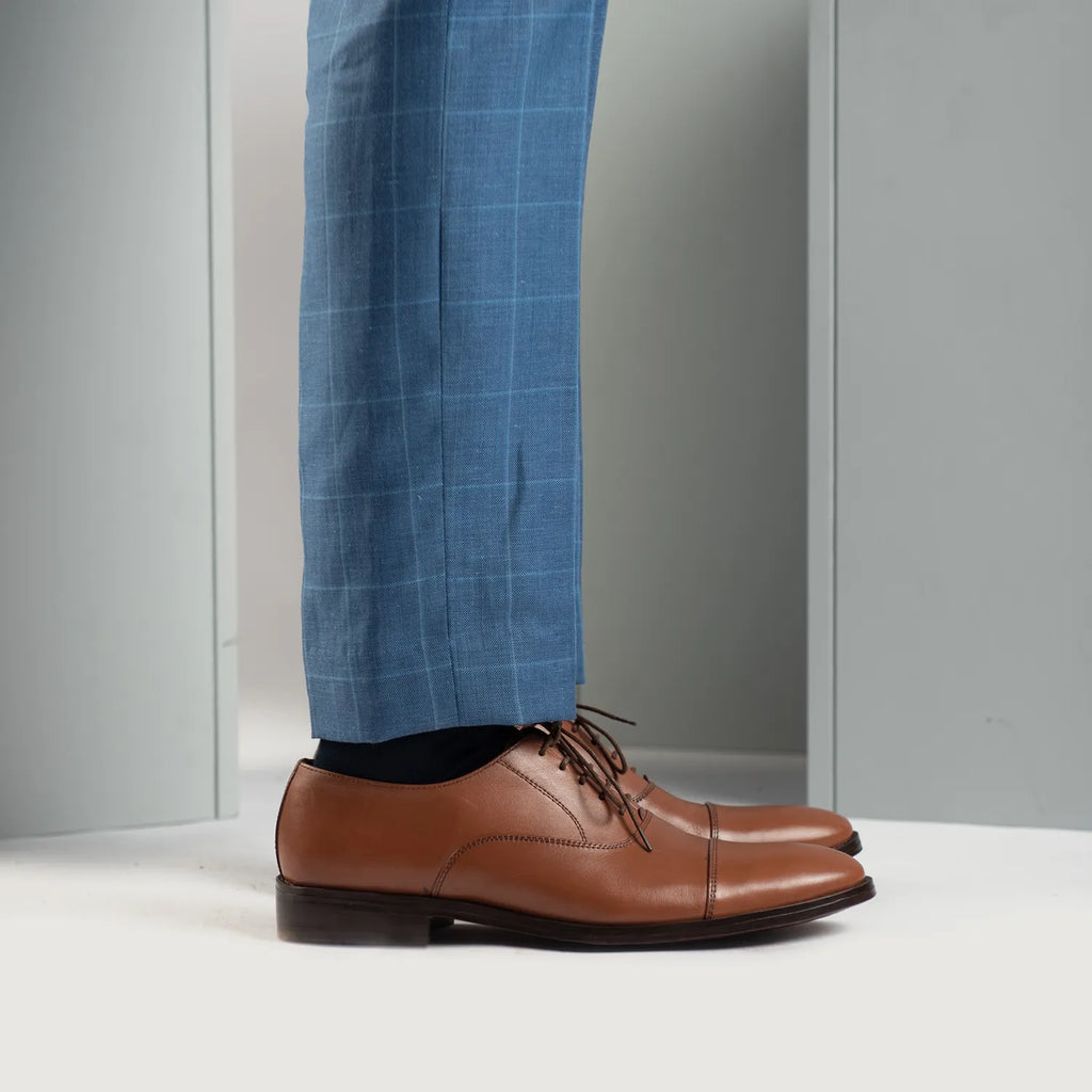 Professor Oxford Tan Leather Shoes