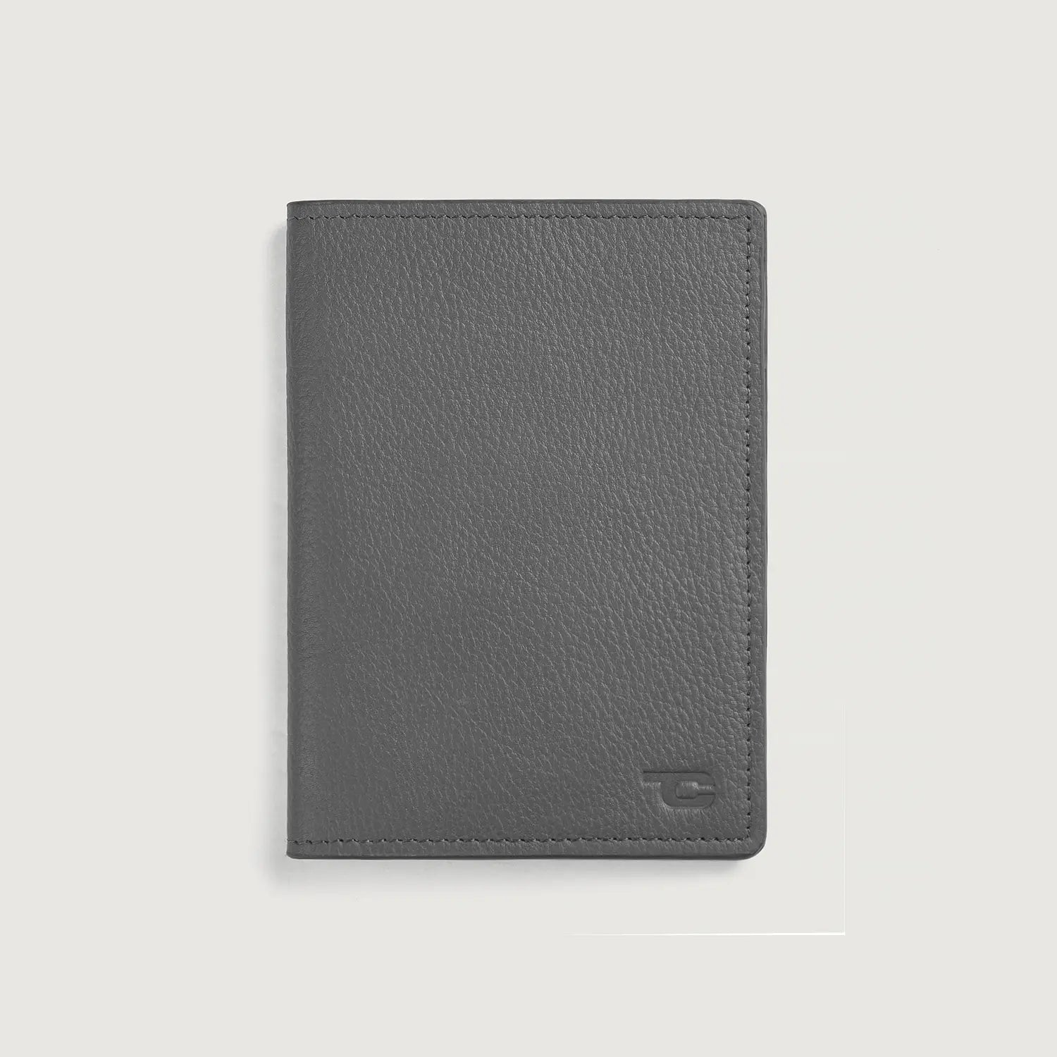 Bernardi Grey Leather Travel Wallet
