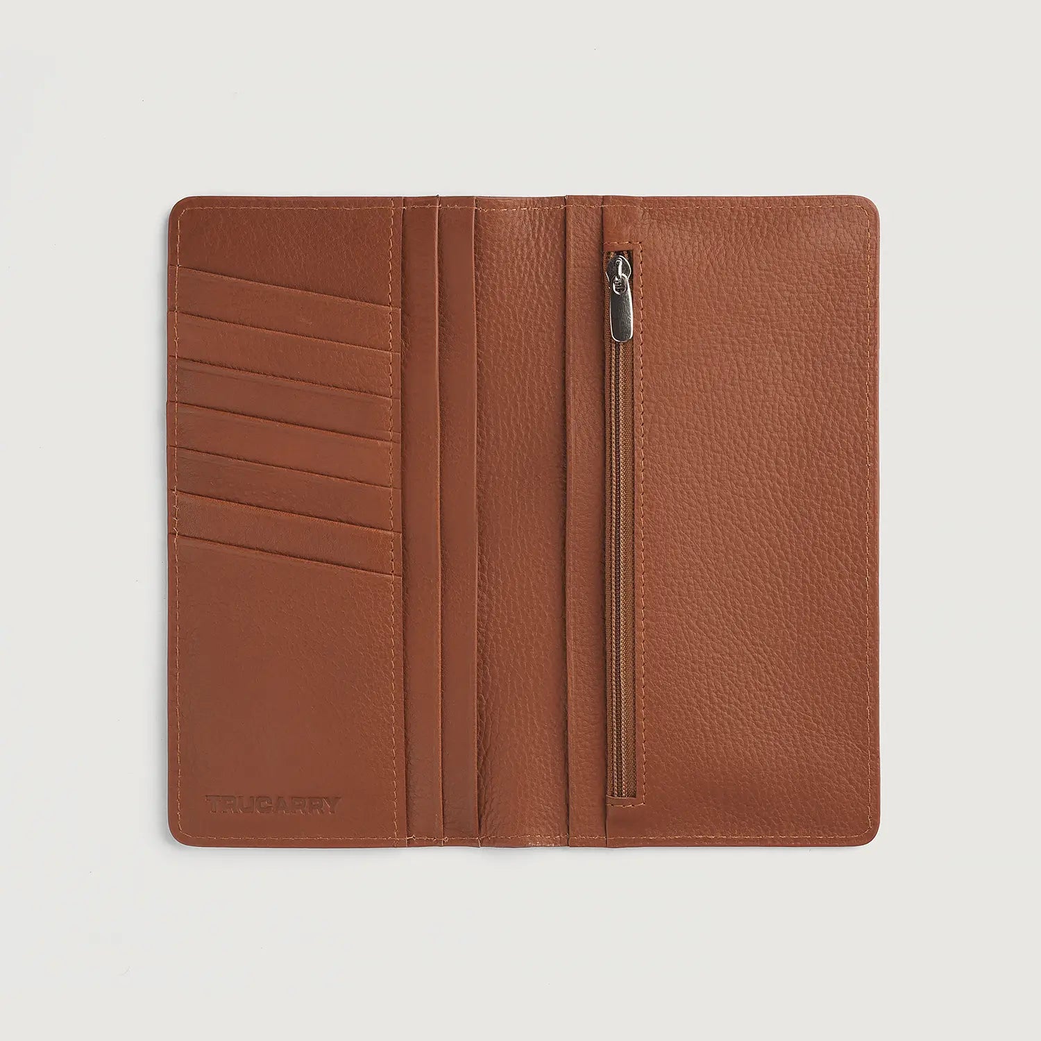 Cameron Brown Leather Long Wallet