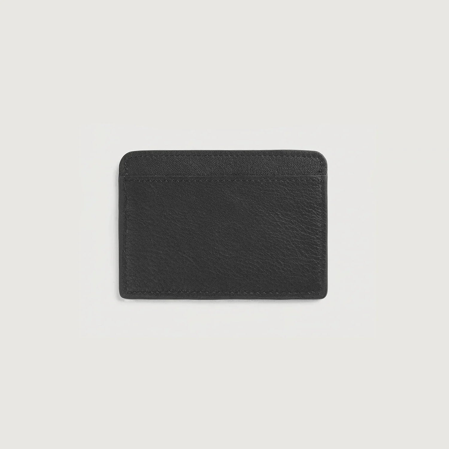 Karl Black Leather Card Holder