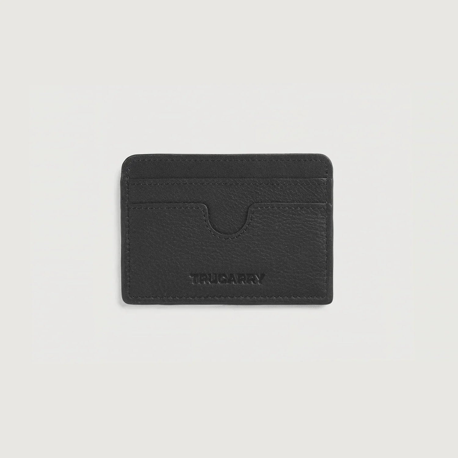 Karl Black Leather Card Holder