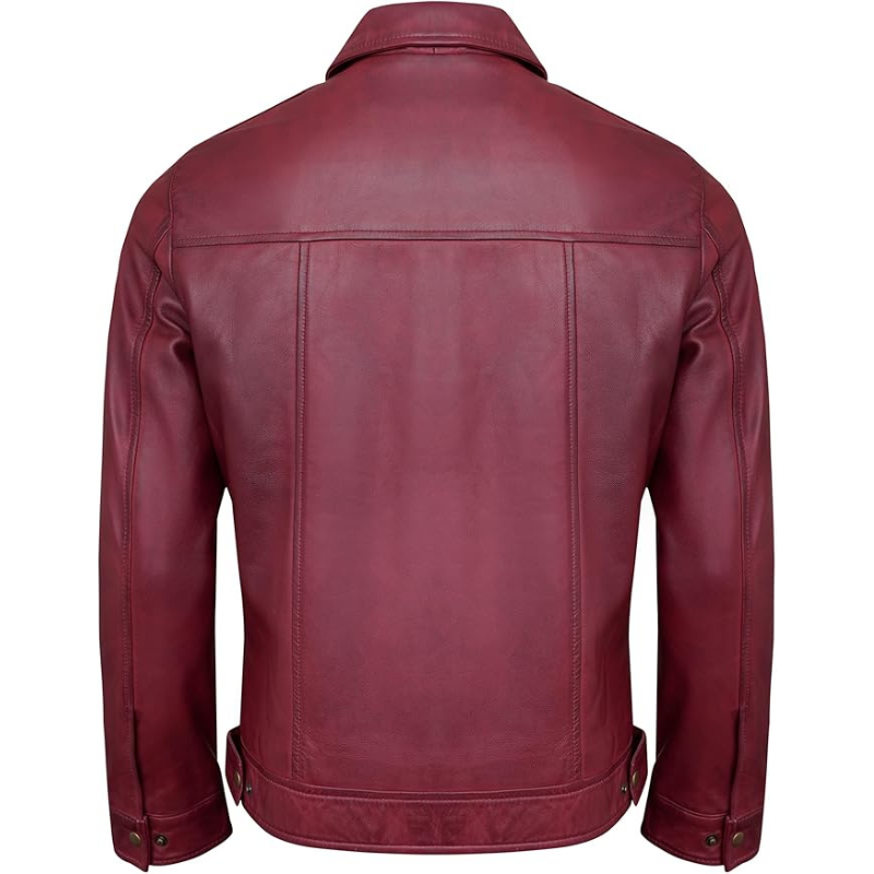 Men's Vintage Style Leather Jacket