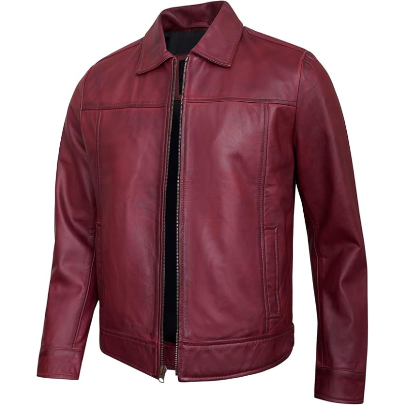 Men's Vintage Style Leather Jacket
