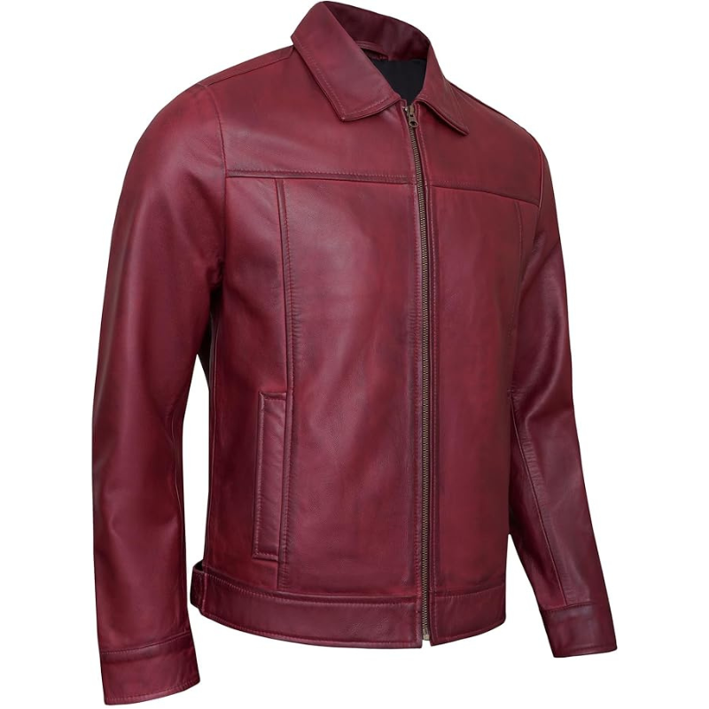 Men's Vintage Style Leather Jacket