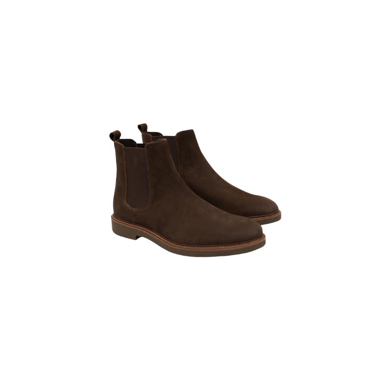 Men's Bowie Style Leather Chelsea Boots