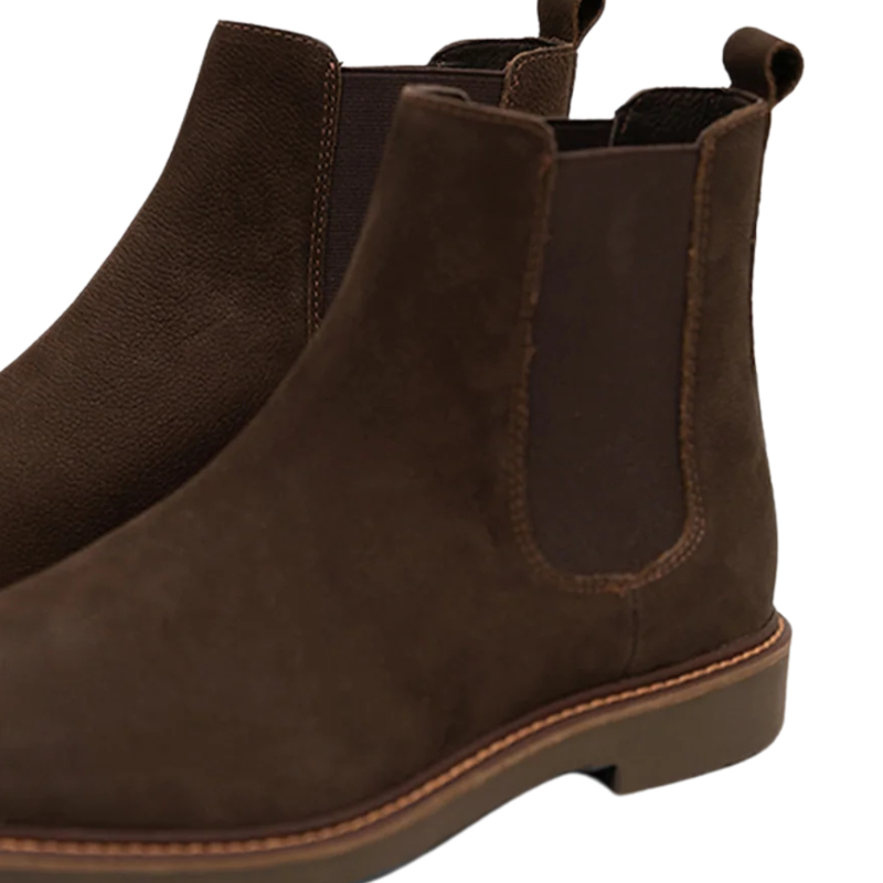 Men's Bowie Style Leather Chelsea Boots